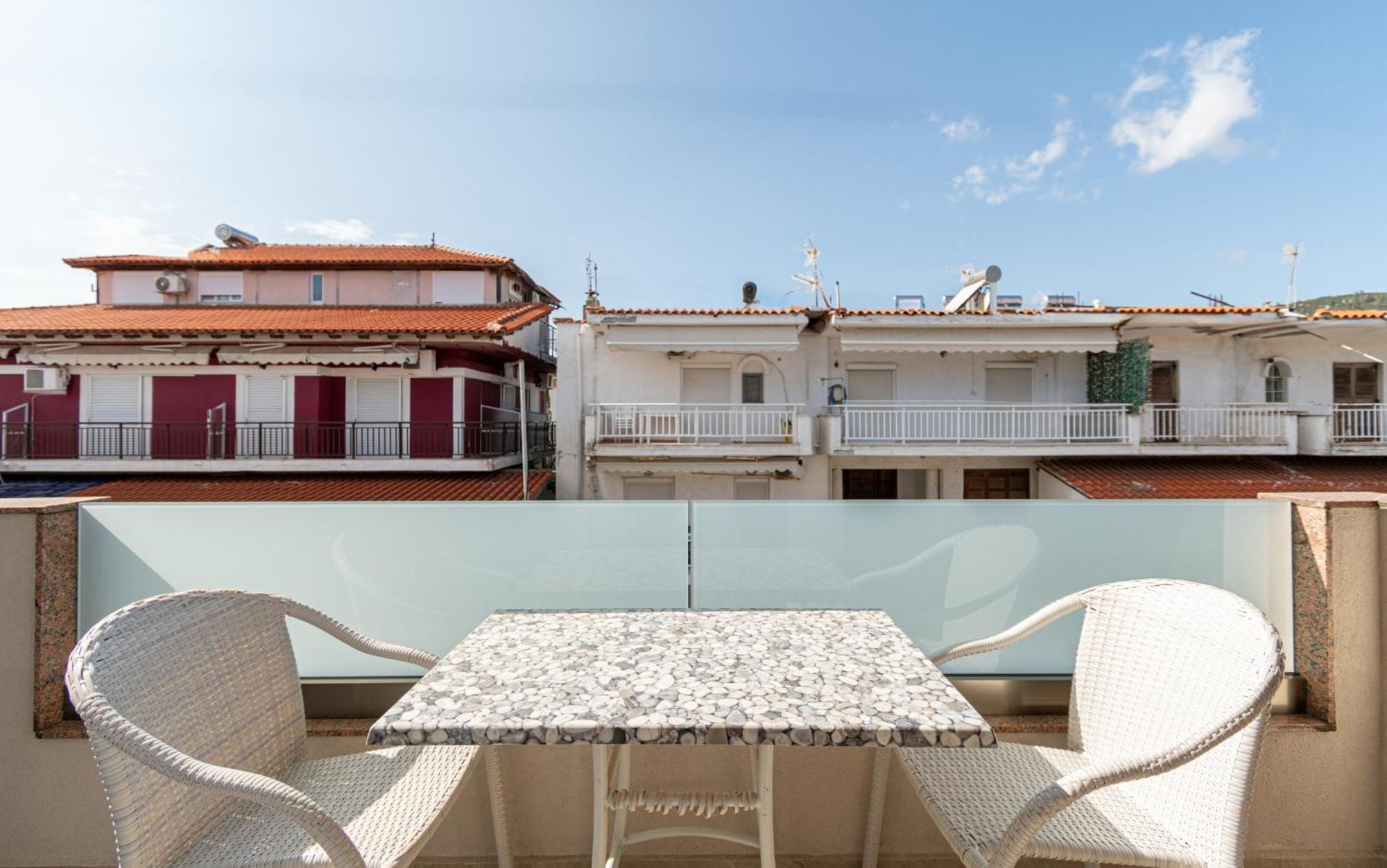 Villa Zoe On The Beach Sarti Exteriér fotografie